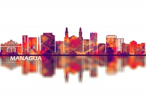 Managua Nicaragua Skyline