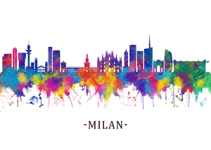 Milan Italy Skyline