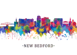 New Bedford Massachusetts Skyline