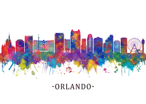 Orlando Florida Skyline