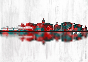 Pierre South Dakota Skyline