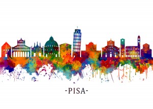 Pisa Italy Skyline