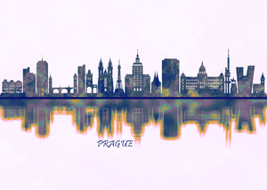 Prague Skyline