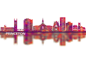 Princeton New Jersey Skyline