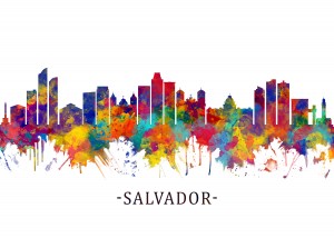Salvador Brazil Skyline