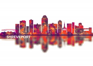 Shreveport Louisiana Skyline