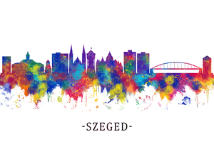 Szeged Hungary Skyline