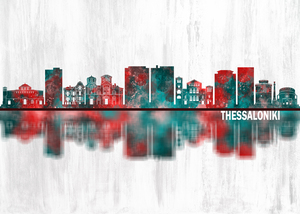 Thessaloniki Greece Skyline