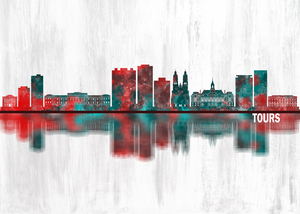 Tours France Skyline