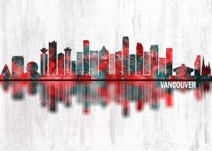 Vancouver Canada Skyline