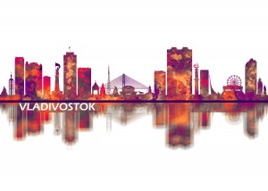 Vladivostok Russia Skyline