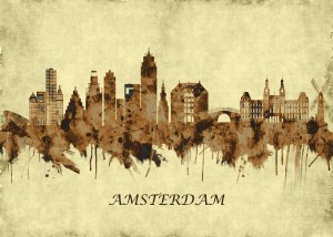 Amsterdam Netherlands Cityscape