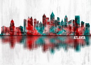 Atlanta Georgia Skyline