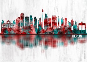 Berlin Germany Skyline