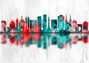 Bordeaux France Skyline