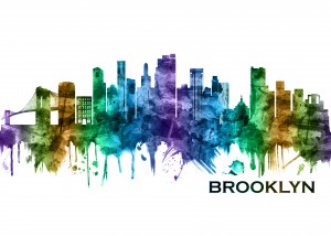 Brooklyn New York Skyline