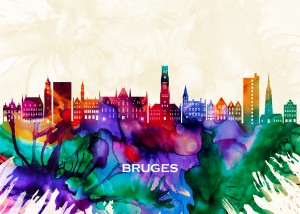 Bruges Skyline