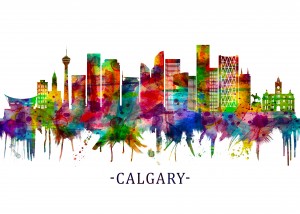 Calgary Canada Skyline