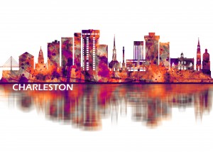 Charleston South Carolina Skyline