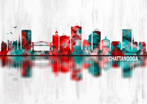 Chattanooga Tennessee Skyline