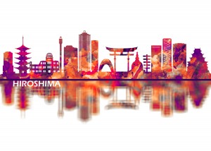 Hiroshima Japan Skyline