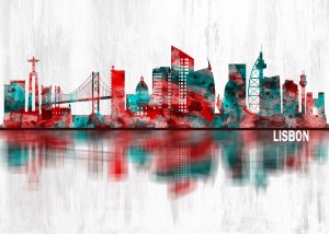 Lisbon Portugal Skyline