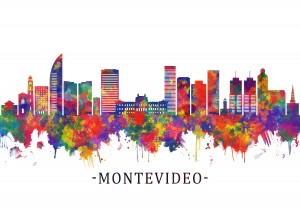 Montevideo Uruguay Skyline