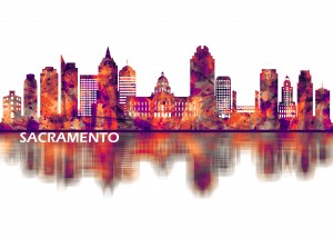 Sacramento California Skyline