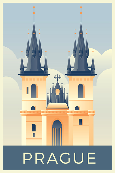Prague city  Print
