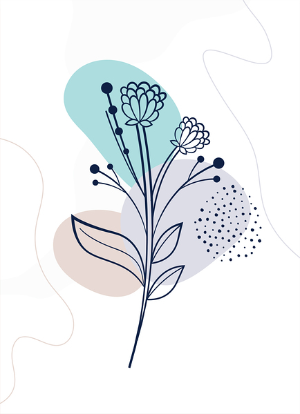 Line art posters design . c Print