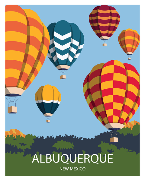 Albuquerque New Mexico Print