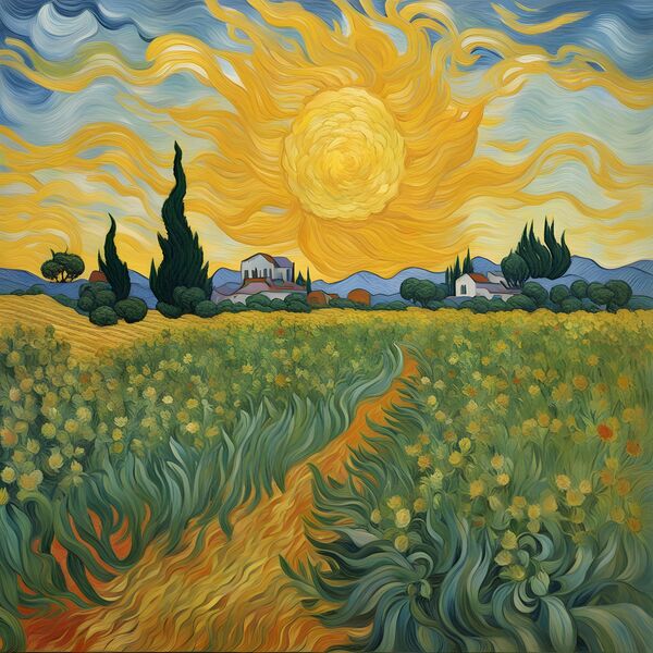 Countryside Farmland by Towseef Dar