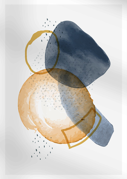 Acrylic art design. b Print