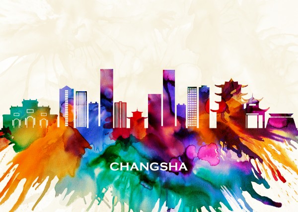 Changsha Skyline by Towseef Dar