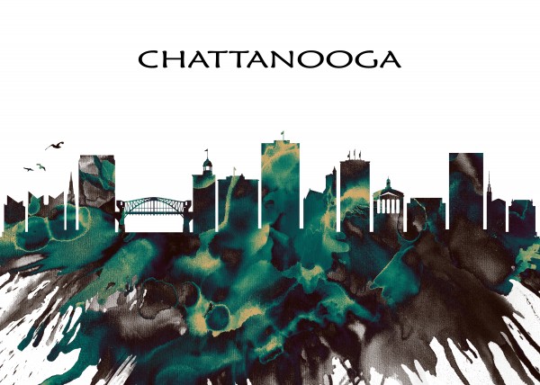 Chattanooga Skyline Print