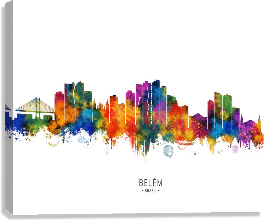 Belem Brazil Skyline Canvas Print