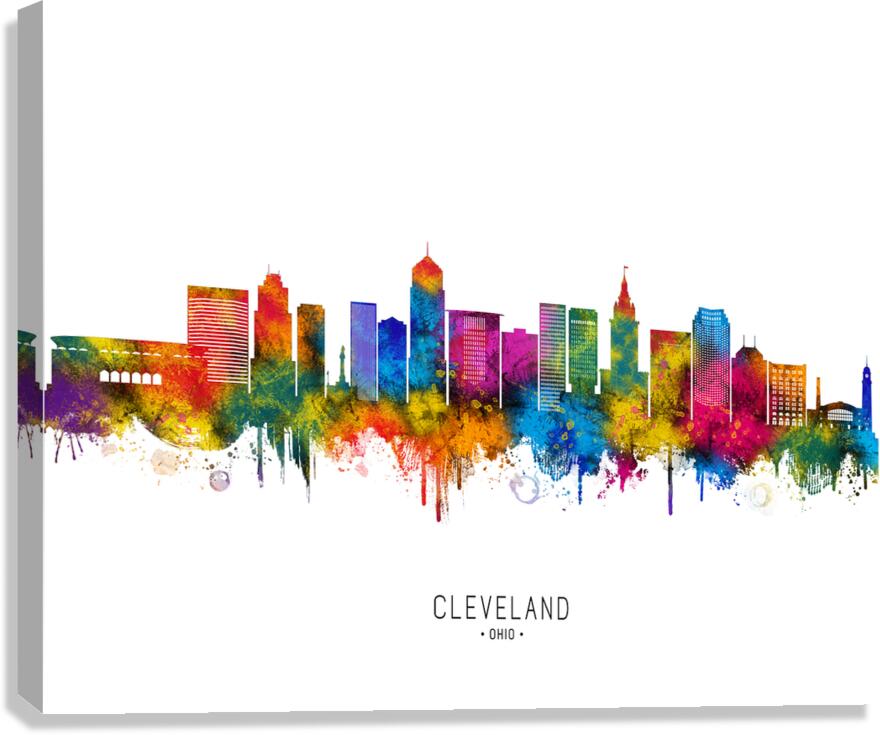 Cleveland Ohio Skyline Canvas Print
