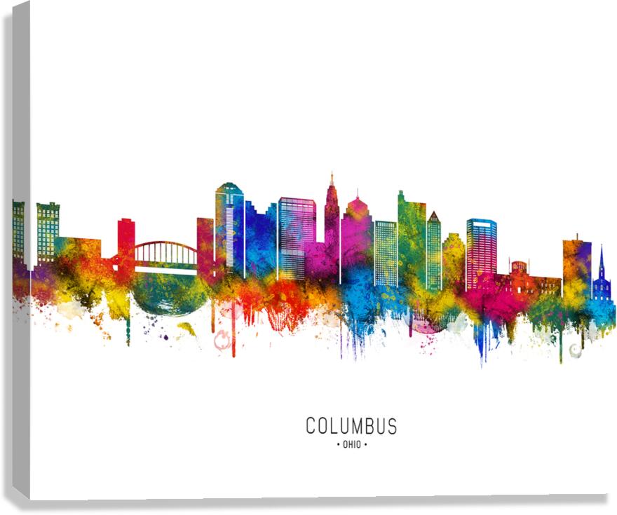 Columbus Ohio Skyline Canvas Print