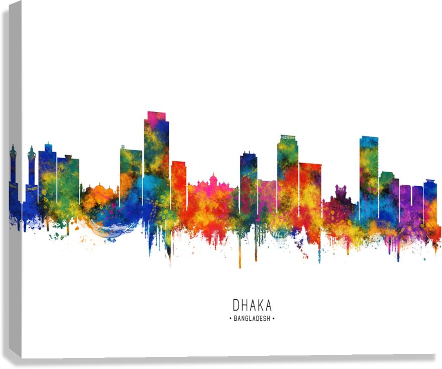 Dhaka Bangladesh Skyline Canvas Print