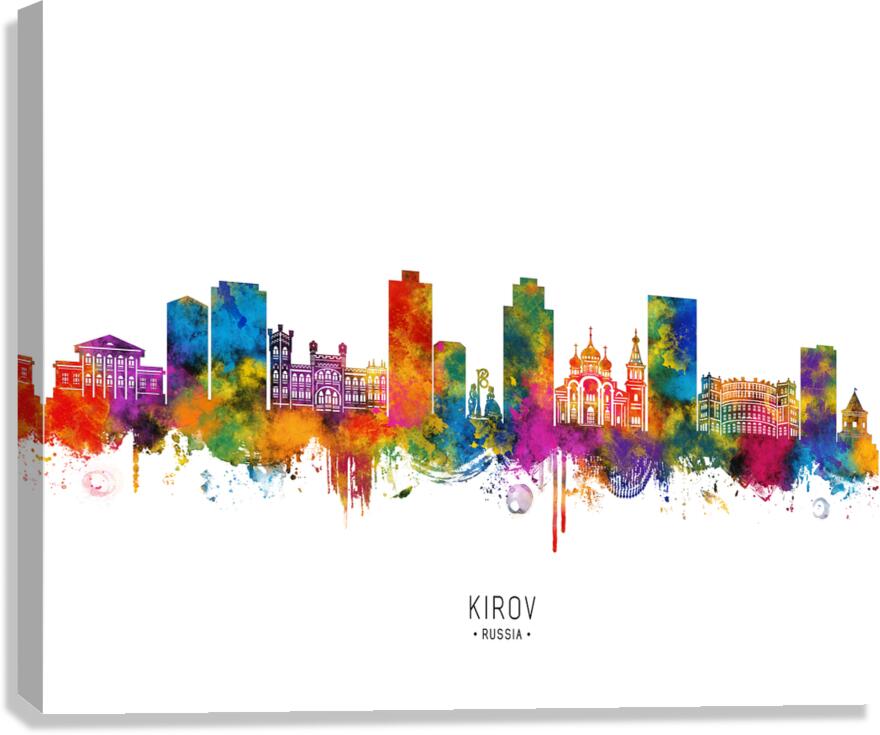Kirov Russia Skyline Canvas Print