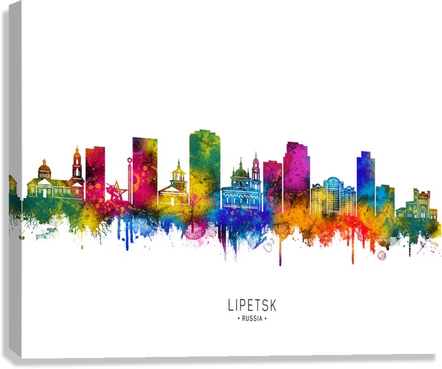 Lipetsk Russia Skyline Canvas Print