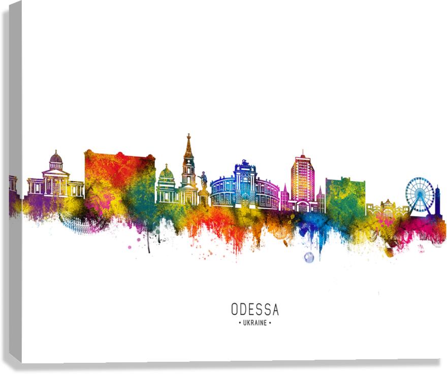 Odessa Ukraine Skyline Canvas Print
