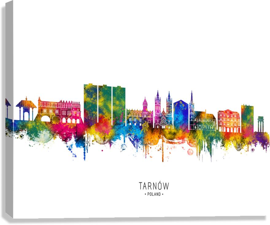 Tarnow Poland Skyline Canvas Print