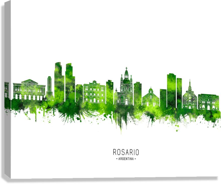 Rosario Argentina Cityscape Canvas Print