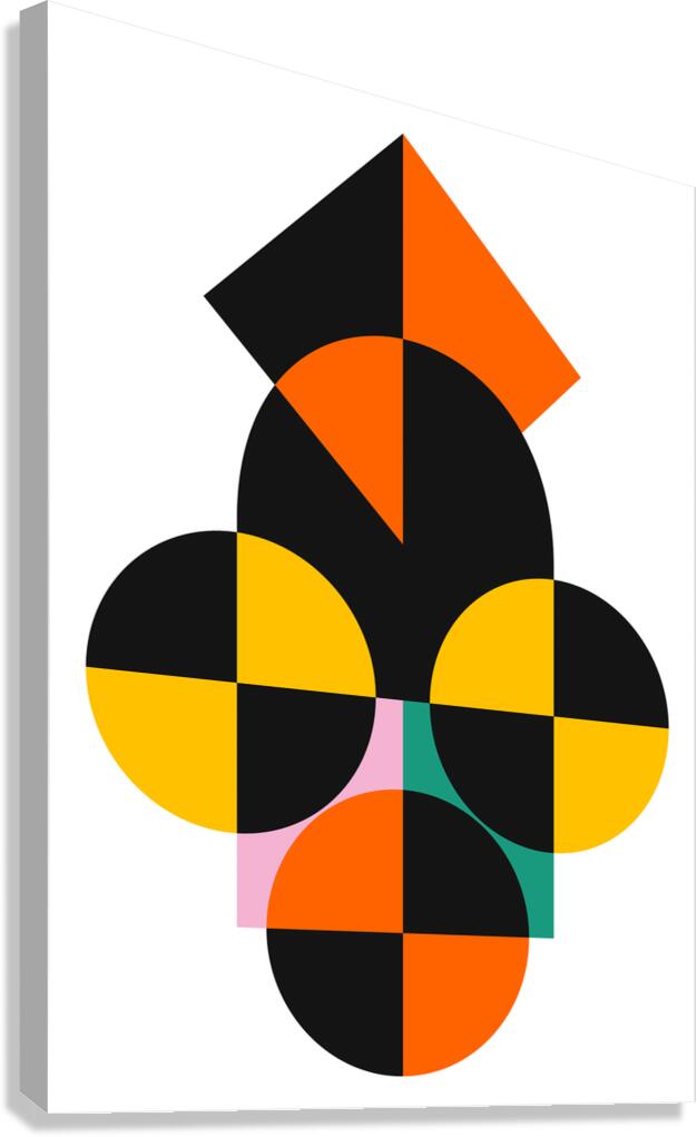 Modern geometric design  Canvas Print