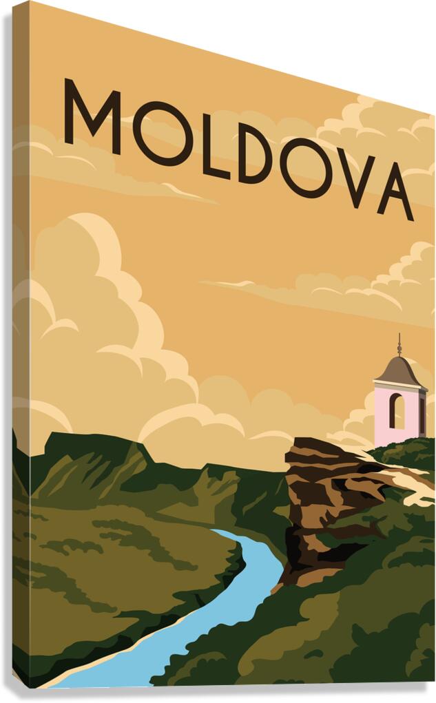 Travel to Moldova  Canvas Print