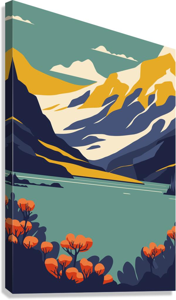 Torres Del Paine national park Canvas Print