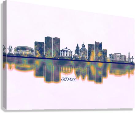 Gomel Skyline Canvas Print