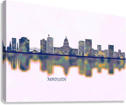 Madison Wisconsin Canvas Print