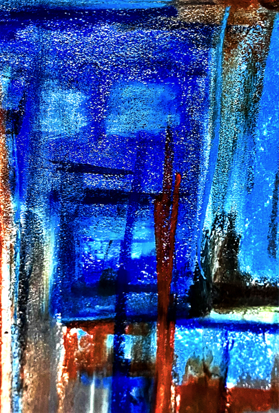 Over The Red Fence Print